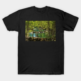 The Small Waterfalls at Martin Brod in Bosnia T-Shirt